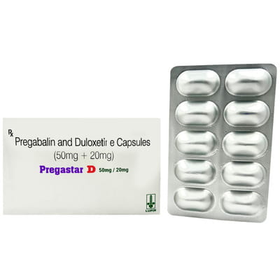 Pregastar D 50/20mg Strip Of 10 Capsules