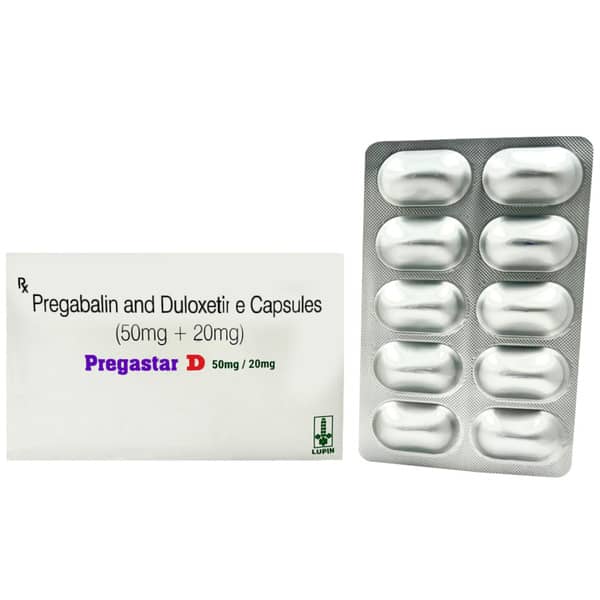 Pregastar D 50/20mg Strip Of 10 Capsules