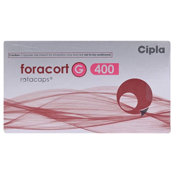 Foracort G 400mcg Strip Of 10 Rotacaps
