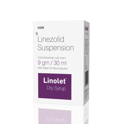 Linolet 100mg Bottle Of 30ml Dry Syrup