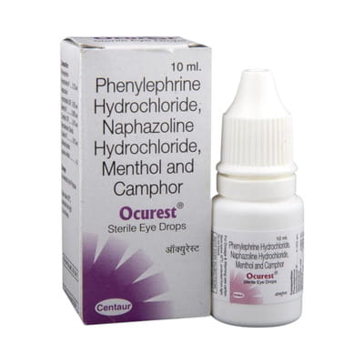 Ocurest New Bottle Of 10ml Eye Drops