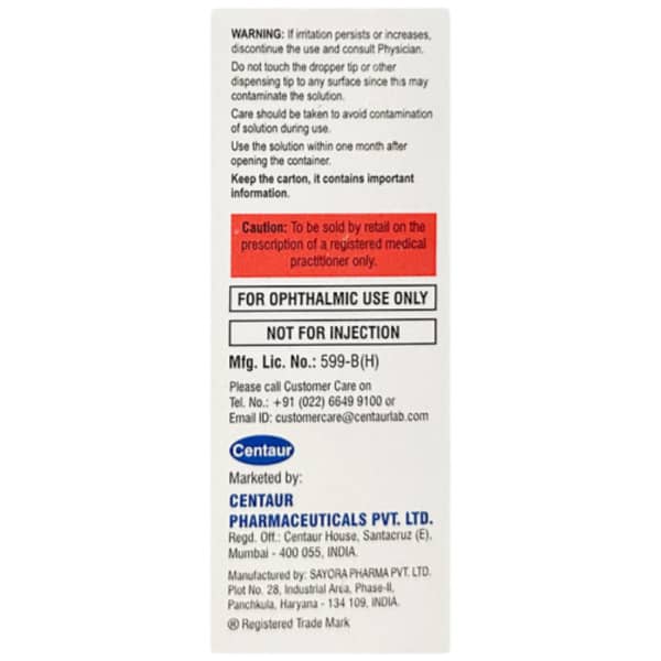 Ocurest New Bottle Of 10Ml Eye Drops