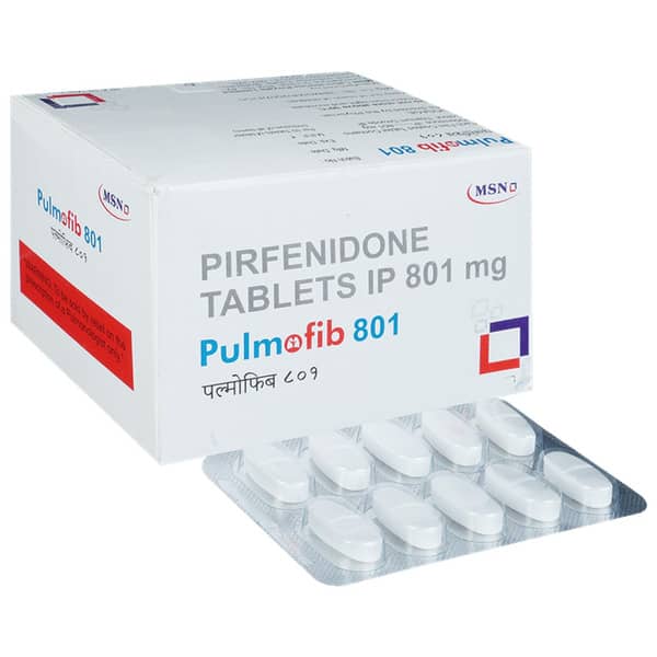 Pulmofib 801mg Strip Of 10 Tablets