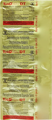 Tusq Dx Dt Strip Of 10 Tablets
