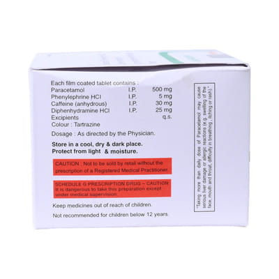 Xo Flu N Cold Plus Strip Of 10 Tablets