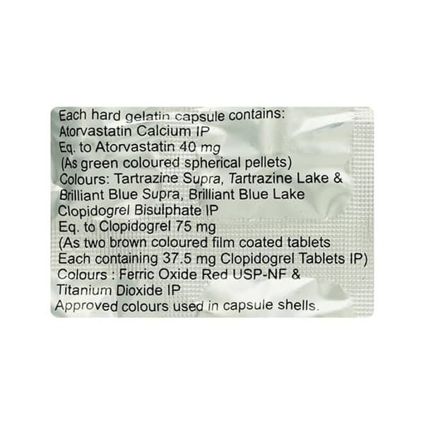 Lipicure Cv 40Mg Strip Of 10 Capsules