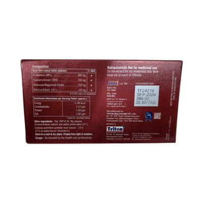 Utiberry Strip Of 10 Tablets