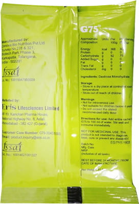 G75 Sachet Of 81.5gm Oral Powder