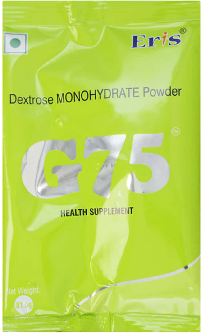 g75 sachet of 81.5gm oral powder
