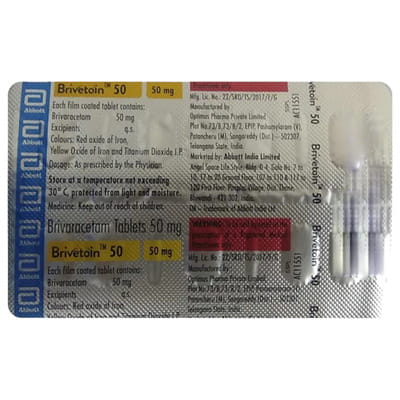 Brivetoin 50mg Strip Of 10 Tablets