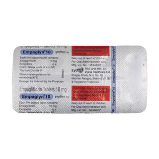 Empaglyn 10Mg Strip Of 10 Tablets