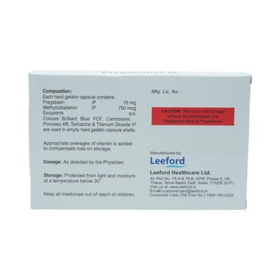 Pregabanyl M Strip Of 10 Capsules