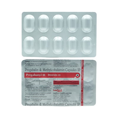 Pregabanyl M Strip Of 10 Capsules