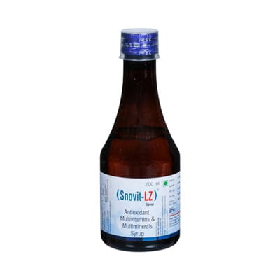 Snovit Lz Bottle Of 200ml Syrup
