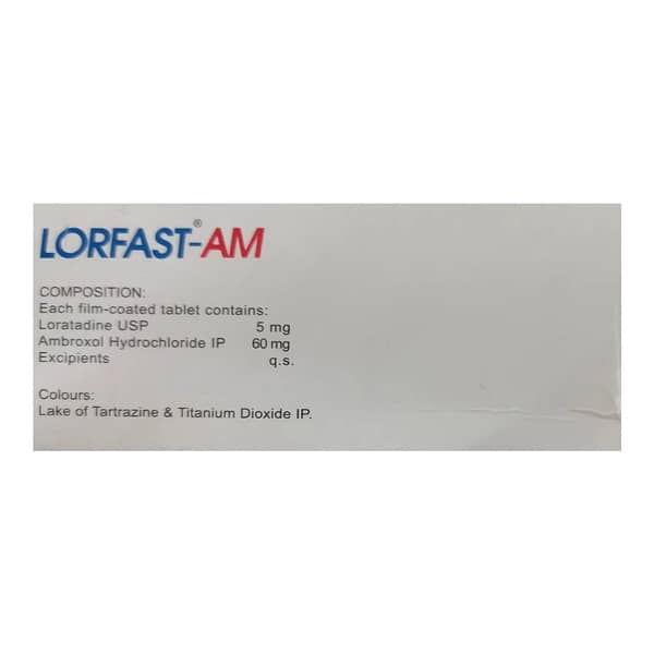 Lorfast Am Strip Of 14 Tablets