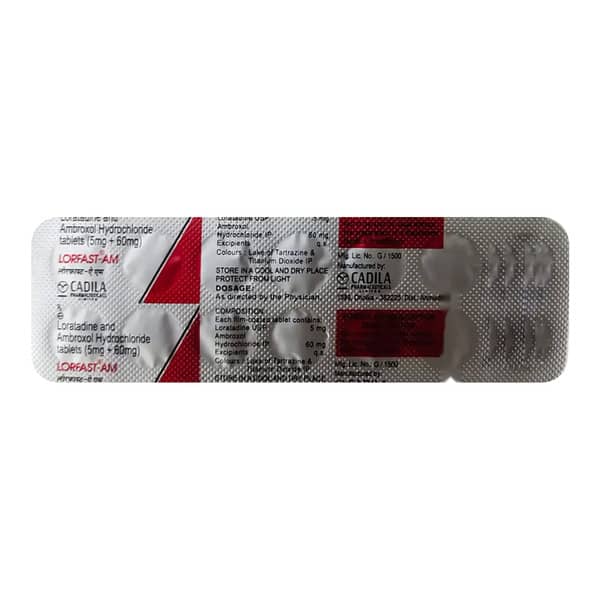 Lorfast Am Strip Of 14 Tablets