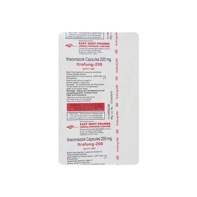 Itraung 200mg Strip Of 10 Capsules