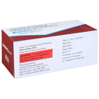 Dapavel L 10/5mg Strip Of 10 Tablets