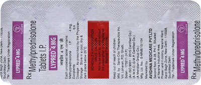 Lypred 4mg Strip Of 10 Tablets