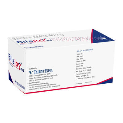 Bilajoy 40mg Strip Of 10 Tablets