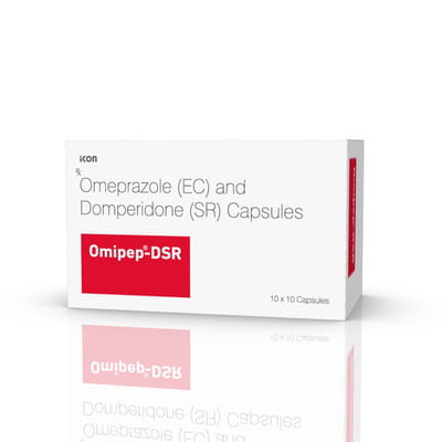 Omipep Dsr Strip Of 10 Capsules