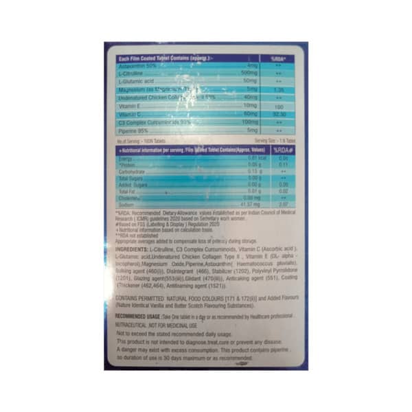 Active Gold Strip Of 15 Tablets