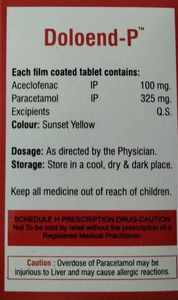 Doloend P Strip Of 10 Tablets