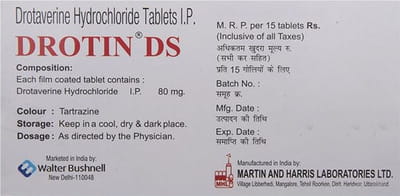 Drotanol Ds Tablet 15