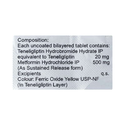 Increten M Strip Of 15 Tablets