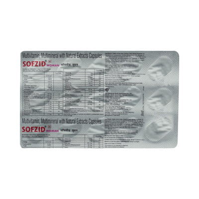 Sofzid Woman Strip Of 15 Capsules