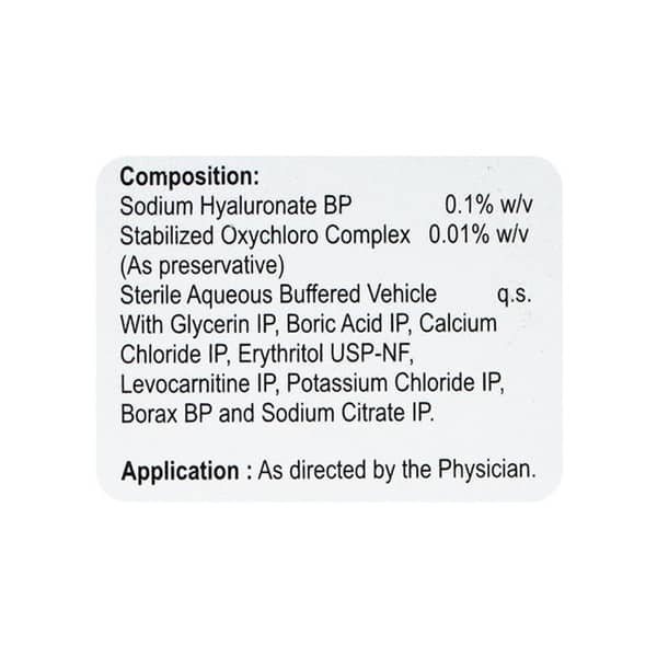 Tizta Bottle Of 5ml Eye Drops