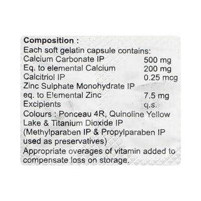 Genibone Ct Strip Of 10 Capsules