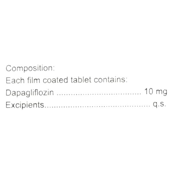 Daprica 10mg Strip Of 10 Tablets