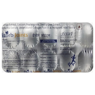Ezorb Joints Strip Of 10 Tablets