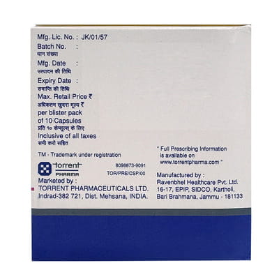 Pregaba Dm 75/20mg Strip Of 10 Capsules