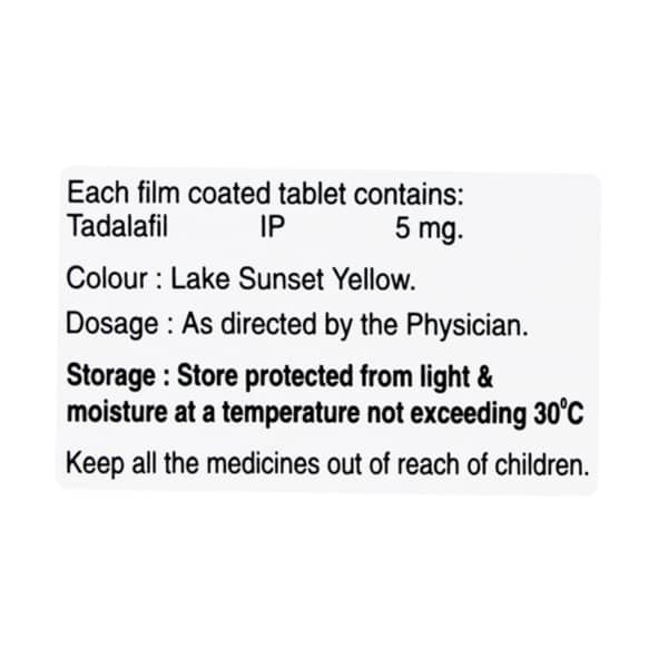Tfil 5 Mg Strip Of 4 Tablets