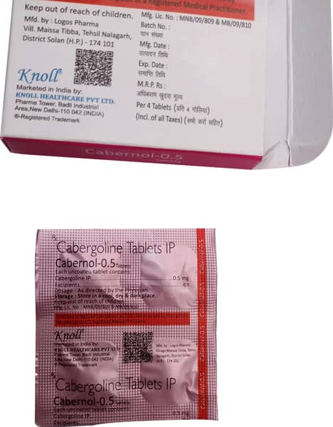 Cabernol 0.5mg Strip Of 4 Tablets
