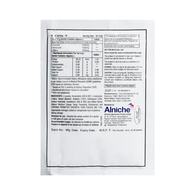 Hepaniche Xt Orange Tangy Flavour Sachet Of 12gm Powder