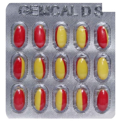Gemcal Ds Strip Of 15 Tablets