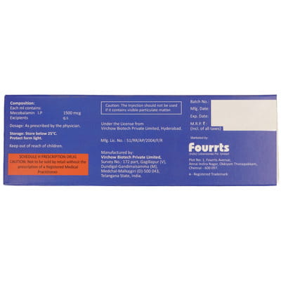 Rejunuron Forte 1500mcg Pre Filled Syringe Of 1ml Injection