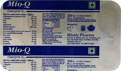 Mio Q Strip Of 10 Tablets