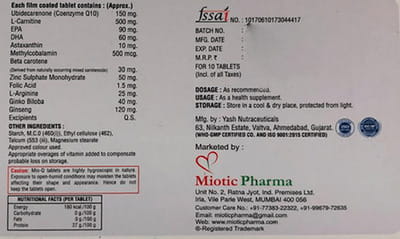 Mio Q Strip Of 10 Tablets