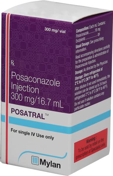 Posatral 300mg Vial Of 16.7ml Powder For Injection