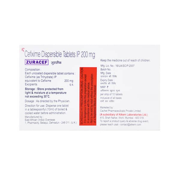 Zuracef Tablet