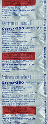 Ozorox 250 Mg Tablet 10