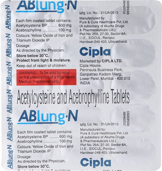 Ablung N Strip Of 15 Tablets