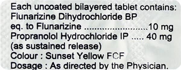 Ciplar Plus 10mg Strip Of 10 Tablets