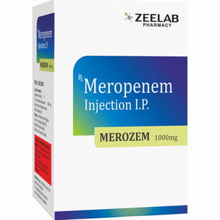Merozem 1000mg Dry Vial Of 1 Powder For Injection