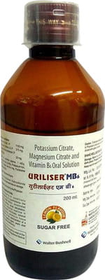 Uriliser Mb6 Lemon Flavour Sugar Free Bottle Of 200ml Solution