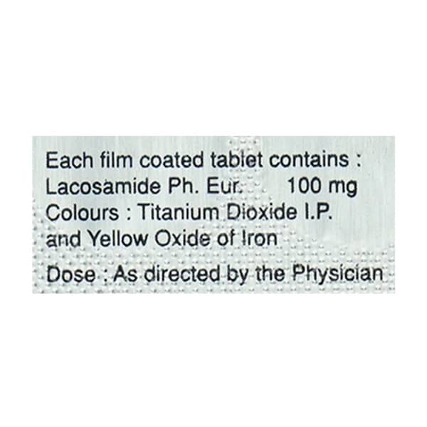 Lacosam 100 Tablet